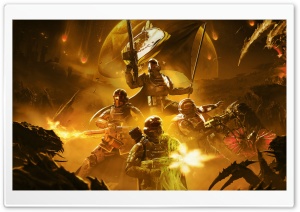 Helldivers 2 2024 Video Game, Intergalactic Elite Forces, Aliens Ultra HD Wallpaper for 4K UHD Widescreen desktop, tablet & smartphone