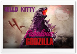 Hello Godzilla Ultra HD Wallpaper for 4K UHD Widescreen desktop, tablet & smartphone