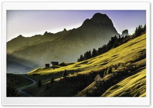 High Alpine Landscape Ultra HD Wallpaper for 4K UHD Widescreen desktop, tablet & smartphone