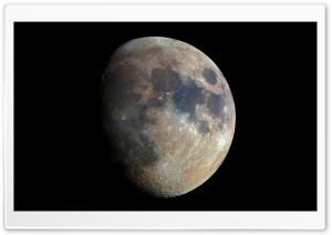 High Resolution Photo of the Moon Ultra HD Wallpaper for 4K UHD Widescreen desktop, tablet & smartphone
