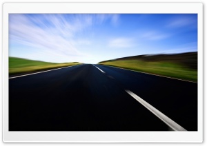 High Speed In The Road Ultra HD Wallpaper for 4K UHD Widescreen desktop, tablet & smartphone