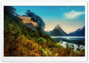 Hiking Around Milford Ultra HD Wallpaper for 4K UHD Widescreen desktop, tablet & smartphone