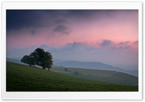 Hills At Twilight Ultra HD Wallpaper for 4K UHD Widescreen desktop, tablet & smartphone