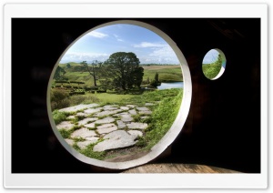 Hobbit Hole New Zeeland Ultra HD Wallpaper for 4K UHD Widescreen desktop, tablet & smartphone