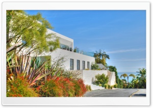 House Near Ocean Ultra HD Wallpaper for 4K UHD Widescreen desktop, tablet & smartphone