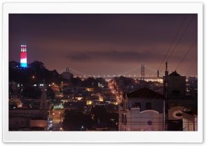 Houses In San Francisco Ultra HD Wallpaper for 4K UHD Widescreen desktop, tablet & smartphone