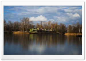 Houses on Water Ultra HD Wallpaper for 4K UHD Widescreen desktop, tablet & smartphone