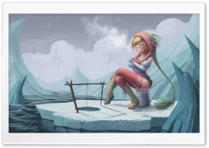 Ice Fishing Ultra HD Wallpaper for 4K UHD Widescreen desktop, tablet & smartphone