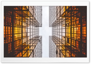 Identical Skyscrapers Ultra HD Wallpaper for 4K UHD Widescreen desktop, tablet & smartphone