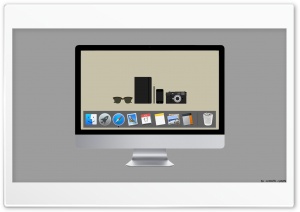 iMac Minimalist Ultra HD Wallpaper for 4K UHD Widescreen desktop, tablet & smartphone