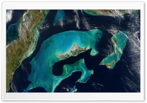 Impressive Islands Satelite View Ultra HD Wallpaper for 4K UHD Widescreen desktop, tablet & smartphone
