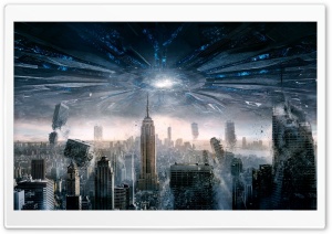 Independence Day Resurgence New York Ultra HD Wallpaper for 4K UHD Widescreen desktop, tablet & smartphone