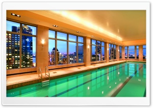 Indoor Swimming Pool Ultra HD Wallpaper for 4K UHD Widescreen desktop, tablet & smartphone