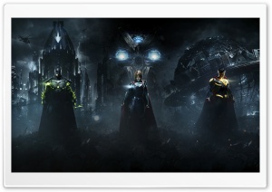 Injustice 2 2017, Batman, Superman, Supergirl Ultra HD Wallpaper for 4K UHD Widescreen desktop, tablet & smartphone