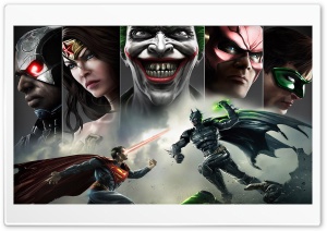 Injustice Superman vs Batman Ultra HD Wallpaper for 4K UHD Widescreen desktop, tablet & smartphone