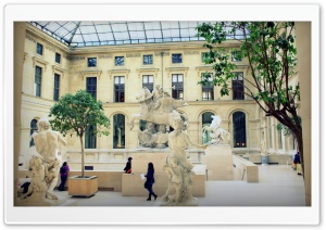 Inside the Louvre Ultra HD Wallpaper for 4K UHD Widescreen desktop, tablet & smartphone