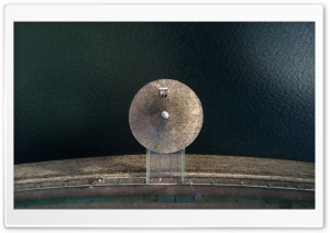 Intake Tower Drone Photography Ultra HD Wallpaper for 4K UHD Widescreen desktop, tablet & smartphone