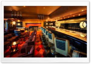Interior Restaurant Piano Ultra HD Wallpaper for 4K UHD Widescreen desktop, tablet & smartphone