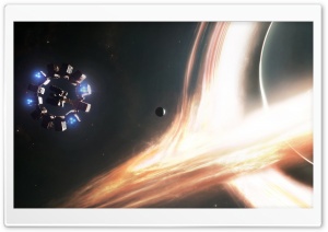 Interstellar Gargantua Ultra HD Wallpaper for 4K UHD Widescreen desktop, tablet & smartphone
