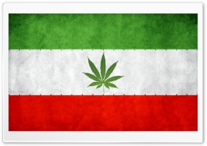 Iran Weeds Flag Ultra HD Wallpaper for 4K UHD Widescreen desktop, tablet & smartphone