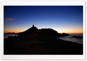 Island Silhouette Ultra HD Wallpaper for 4K UHD Widescreen desktop, tablet & smartphone