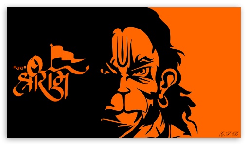 ram hanuman 4k wallpaper download