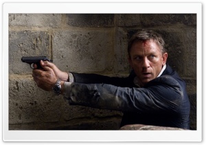 James Bond in action Ultra HD Wallpaper for 4K UHD Widescreen desktop, tablet & smartphone