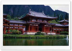 Japanese Temple Ultra HD Wallpaper for 4K UHD Widescreen desktop, tablet & smartphone