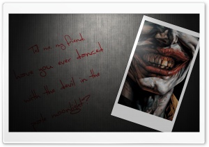Joker Cartoon Ultra HD Wallpaper for 4K UHD Widescreen desktop, tablet & smartphone