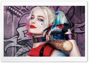 Jokers Girlfriend Harley Quinn Ultra HD Wallpaper for 4K UHD Widescreen desktop, tablet & smartphone