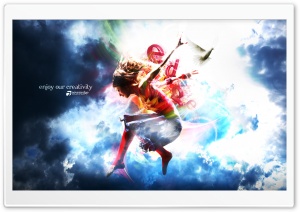 Jumping Through Air Ultra HD Wallpaper for 4K UHD Widescreen desktop, tablet & smartphone