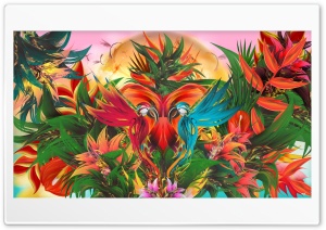 Jungle Abstract Ultra HD Wallpaper for 4K UHD Widescreen desktop, tablet & smartphone