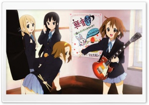 K ON! Anime I Ultra HD Wallpaper for 4K UHD Widescreen desktop, tablet & smartphone