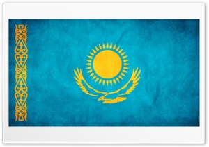 Kazakhstan_flag Ultra HD Wallpaper for 4K UHD Widescreen desktop, tablet & smartphone
