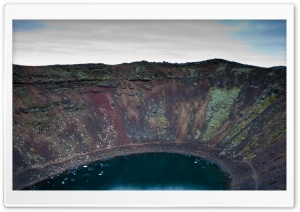 Kerio Lake, Iceland Ultra HD Wallpaper for 4K UHD Widescreen desktop, tablet & smartphone