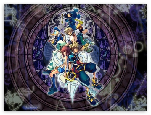 Kingdom Hearts II UltraHD Wallpaper for Standard 4:3 Fullscreen UXGA XGA SVGA ; iPad 1/2/Mini ; Mobile 4:3 - UXGA XGA SVGA ;