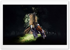 Knight on horse Ultra HD Wallpaper for 4K UHD Widescreen desktop, tablet & smartphone