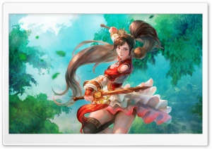 Knights of Valour Diao Chan Ultra HD Wallpaper for 4K UHD Widescreen desktop, tablet & smartphone