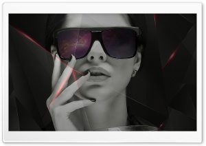 Lady Black Ultra HD Wallpaper for 4K UHD Widescreen desktop, tablet & smartphone