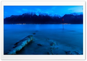 Lake At Night Ultra HD Wallpaper for 4K UHD Widescreen desktop, tablet & smartphone