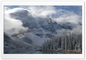 Lake Lorraine Canada Ultra HD Wallpaper for 4K UHD Widescreen desktop, tablet & smartphone