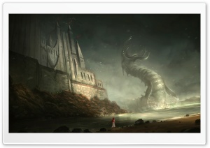 Lake Monster Ultra HD Wallpaper for 4K UHD Widescreen desktop, tablet & smartphone