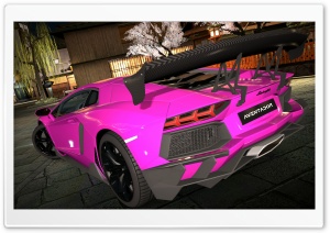 Lamborghini Aventador LP700-4 Pink Passionate Ultra HD Wallpaper for 4K UHD Widescreen desktop, tablet & smartphone