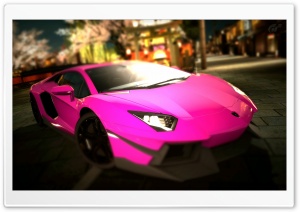 Lamborghini Aventador LP700-4 Pink passionate Ultra HD Wallpaper for 4K UHD Widescreen desktop, tablet & smartphone