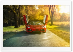 Lamborghini Aventador LP700 4 Roadster Red Ultra HD Wallpaper for 4K UHD Widescreen desktop, tablet & smartphone