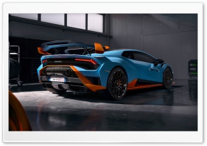 Lamborghini Huracan STO super sports car Ultra HD Wallpaper for 4K UHD Widescreen desktop, tablet & smartphone