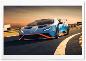 Lamborghini Huracan STO super sports car Ultra HD Wallpaper for 4K UHD Widescreen desktop, tablet & smartphone