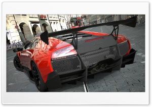 Lamborghini Murcielago LP670-4 SV Red Ultra HD Wallpaper for 4K UHD Widescreen desktop, tablet & smartphone