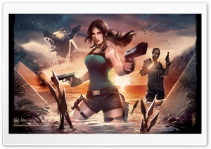 Lara Croft and the Temple of Osiris Concept Art Ultra HD Wallpaper for 4K UHD Widescreen desktop, tablet & smartphone