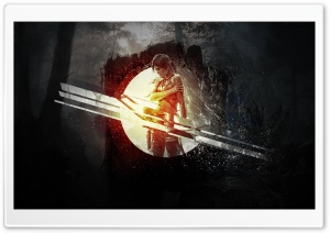 Lara Croft in the dark - Tomb Raider HD Ultra HD Wallpaper for 4K UHD Widescreen desktop, tablet & smartphone